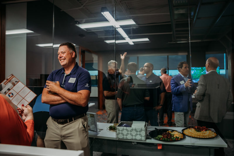 Chortek Summer 2019 Open House - excitement inside and outside of the conference room