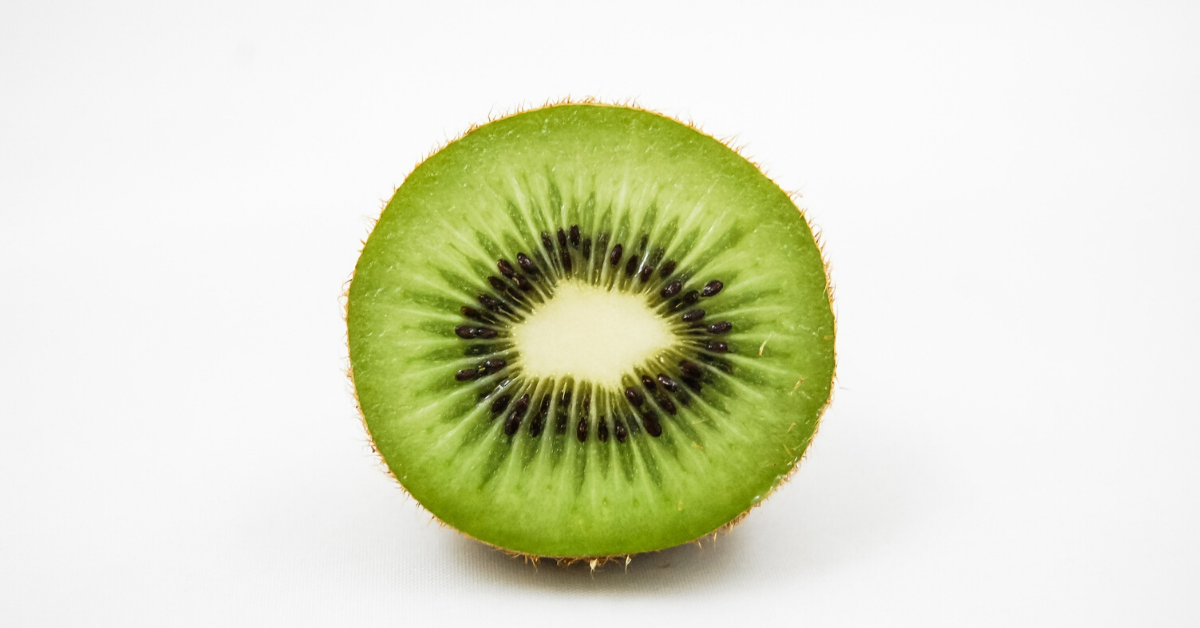 QuickBooks Online Plus is green in our rainbow, represented by this kiwi