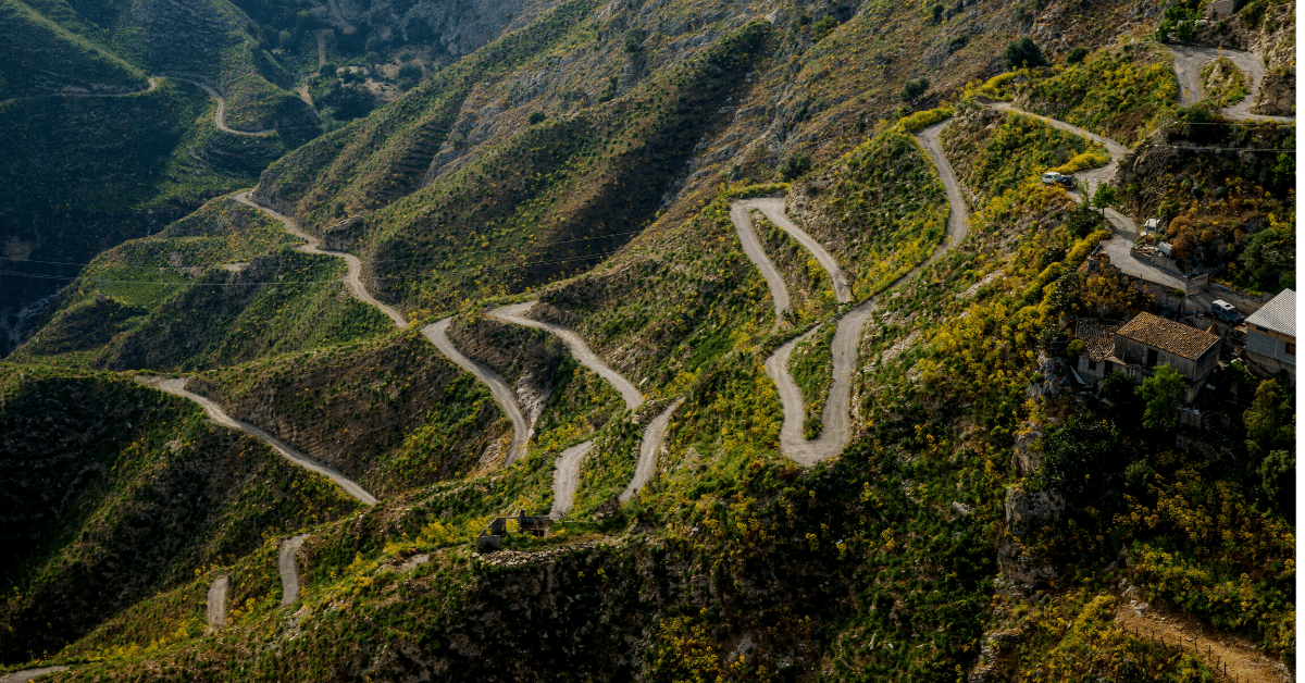 Planning for Uncertainty - How to Plan for the 2020 Election - Image of a windy road