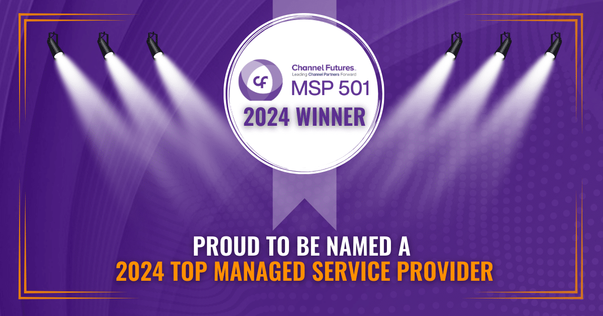 Channel Futures 2024 MSP 501 award.